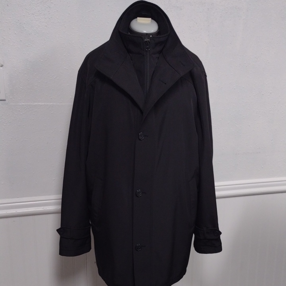 Jean-Paul Germain Men's Black Coat